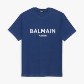 Balmain Royal Blue T-Shirt For Men