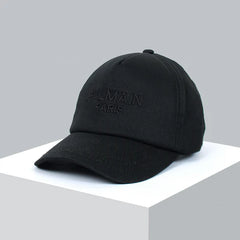 Balmain Black Basic B Cap For Men