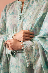 Cross Stitch | Cambric Lawn 24 | MINT HAZE
