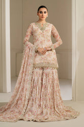 Baroque | Formals Collection | EMBROIDERED CHIFFON UF-4164
