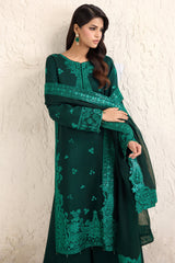Faiza Saqlain | Reina Formals | Emerald Luxe