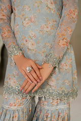 Baroque | Formal EMBROIDERED CHIFFON | SF-4165