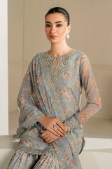 Baroque | Formal EMBROIDERED CHIFFON | SF-4165