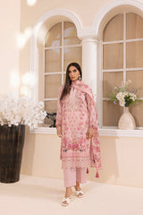LSM | Embroidered and Printed Lawn | LG-MM-0224