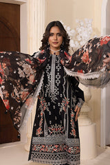 LSM | Embroidered and Printed Lawn | LG-RL-0059