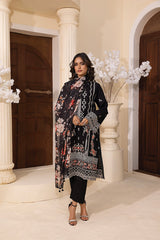 LSM | Embroidered and Printed Lawn | LG-RL-0059
