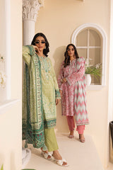 LSM | Embroidered and Printed Lawn | LG-MM-0246