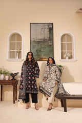 LSM | Embroidered and Printed Lawn | LG-MM-0249