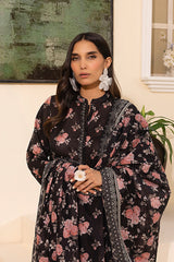 LSM | Embroidered and Printed Lawn | LG-MM-0249