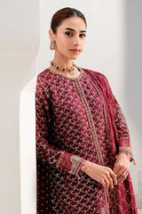 Cross Stitch | RTW Wedding Collection | CRIMSON CASCADE