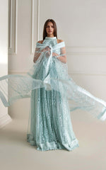 Threads and Motifs | Formal Dresses 25 | Net Embroidered Maxi