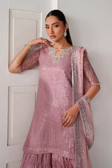 Baroque | Formals Collection | EMBROIDERED CHIFFON UF-4388