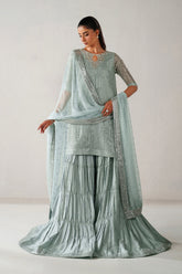 Baroque | Formals Collection | EMBROIDERED CHIFFON UF-4389