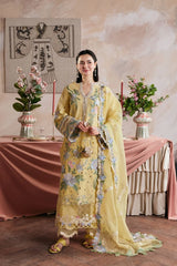 Maryam Hussain | Luxury Lawn 26 Vol 2 | Hamna