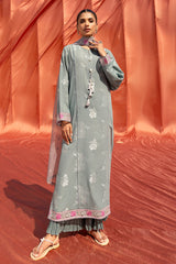 Cross Stitch | Eid Lawn 24 | SILVER SHINE