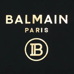 Balmain G Black T-Shirt For Men