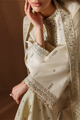 Baroque | Formals Collection | EMBROIDERED RAW SILK UF-4434