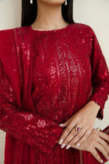 Baroque | Formals Collection | EMBROIDERED NET UF-385