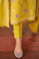 Cross Stitch | Embroidered Lawn Mahiri 24 | ORCHID MOSS