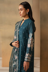 Cross Stitch | Mahiri Embroidered Lawn 24 | MIDNIGHT BLOOM
