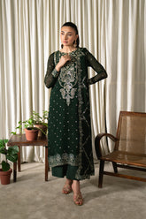 Neeshay | Ready to Wear Chiffon | RTW-CHFN-04 Green