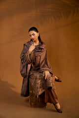 Sobia Nazir | Winter Shawl 25 | Design 1B