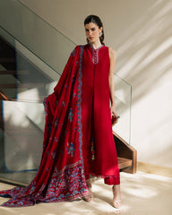 Sadaf Fawad Khan | Eva Luxury Pret 26 | Whip Red