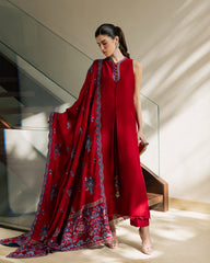 Sadaf Fawad Khan | Eva Luxury Pret 26 | Whip Red