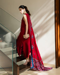 Sadaf Fawad Khan | Eva Luxury Pret 26 | Whip Red