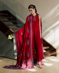 Sadaf Fawad Khan | Eva Luxury Pret 26 | Whip Red