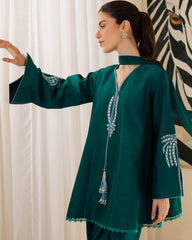 Sadaf Fawad Khan | Eva Luxury Pret 26 | Viridian