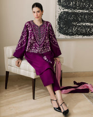 Sadaf Fawad Khan | Eva Luxury Pret 26 | Tyrian