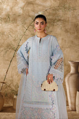 Akbar Aslam | Elea Lawn 26 | Saffron