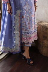 Qalamkar | Qlinekari Linen Collection | LM-09 LORNA