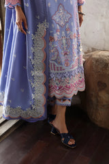 Qalamkar | Qlinekari Linen Collection | LM-09 LORNA