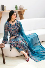 Ramsha | Chevron Chiffon Collection | A-811