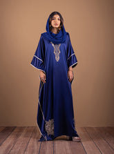 Zainab Chottani | The Kaftan Edit | Deep Blue Blossom