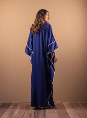 Zainab Chottani | The Kaftan Edit | Deep Blue Blossom
