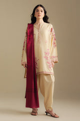 Zara Shahjahan | Coco Winter 25 | Snowdrop-10A