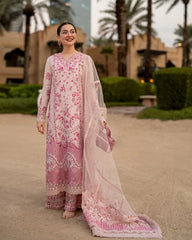 Aya Luxury Lawn Lamija - Faiza Saqlain 3-Piece