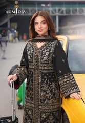 Asim Jofa | Summer Rhapsody | AJUBU-01 Embroidered Jacquard