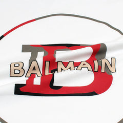 B.L.M.N White B Premium Printed T-Shirt For Men