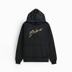 Balmain Black Golden S Hoodie For Men