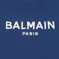 Balmain Royal Blue T-Shirt For Men