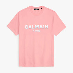 Balmain S Pink T-Shirt For Men
