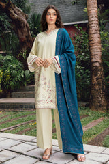 Naqshi | Nuri Khaddar Velvet Marina | Mujeeba