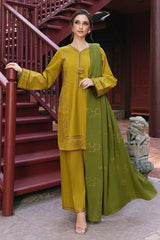 Naqshi | Nuri Khaddar Velvet Marina | Shanara
