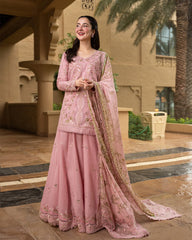 Aya Luxury Lawn Asja - Faiza Saqlain 3-Piece