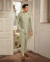 Pakistani Menswear | Faiza Saqlain | Gazsi