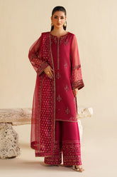 Naqshi | Feemora Organza Raw Silk | Yashal
